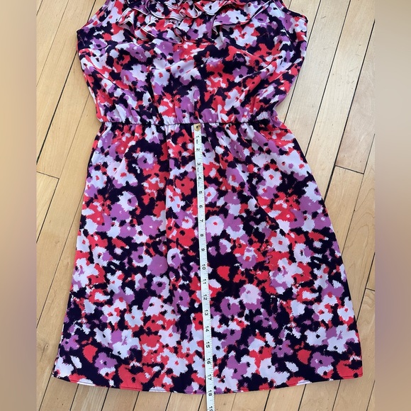 Banana Republic Pink & Purple Floral Dress, Size 2 💥2/$15 or $3/$20💥 - Picture 10 of 10